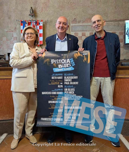 44esima edizione PISTOIA BLUES FESTIVAL 27 giugno - 15 luglio 2025 - Pistoia